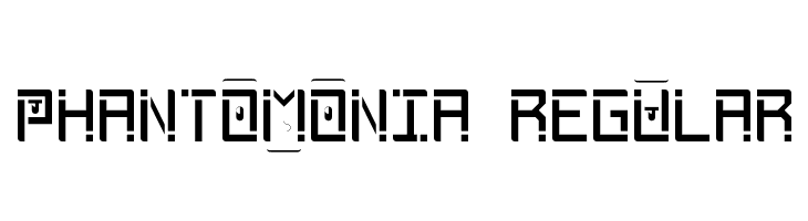 Phantomonia Regular  免费字体下载