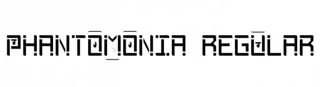 Phantomonia Regular  لخطوط تنزيل