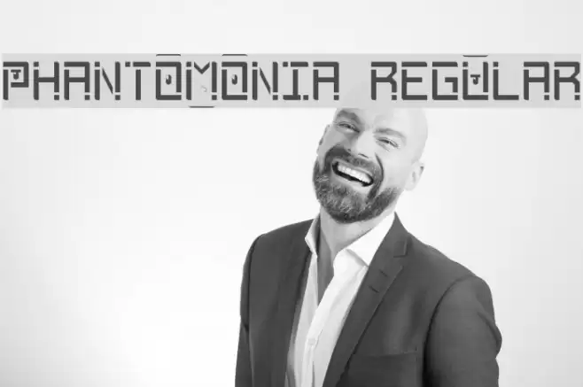 Phantomonia Regular Font examples