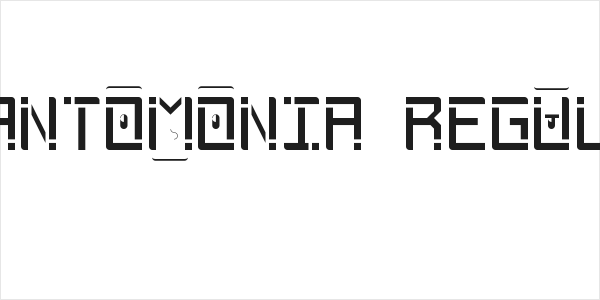 Phantomonia Regular Logo
