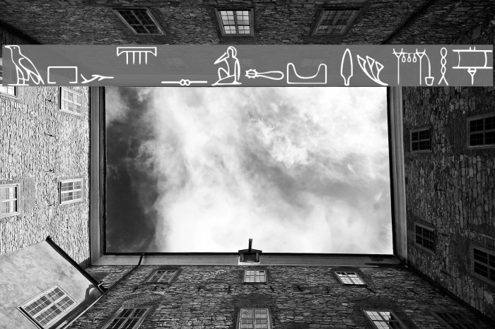 PharaohGlyph Medium Font examples