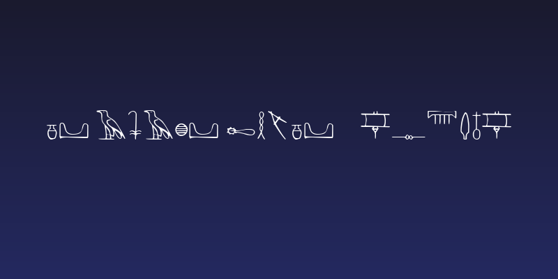 PharaohGlyph Medium Social Header