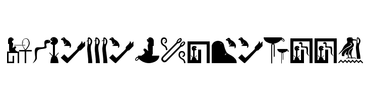 Pharaonica2007  font caratteri gratis