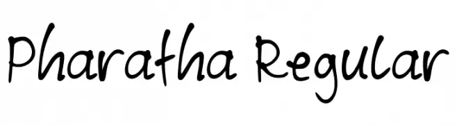 Pharatha Regular Schriftart