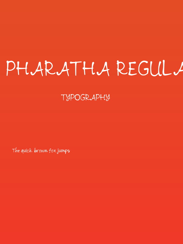Pharatha Regular Poster