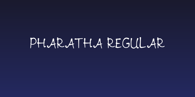 Pharatha Regular Social Header