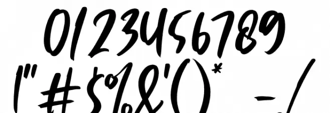 Pharllos Font OTHER CHARS