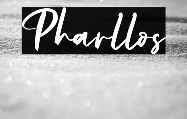 Pharllos Font examples