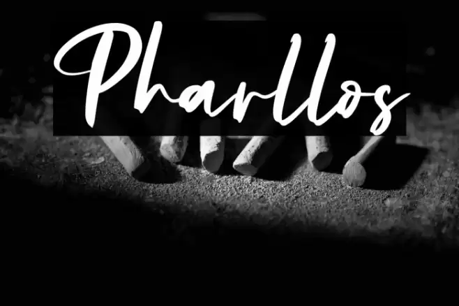 Pharllos Font examples