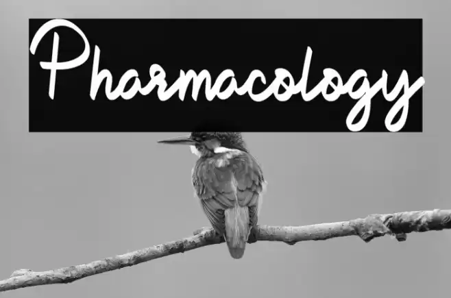 Pharmacology Font examples