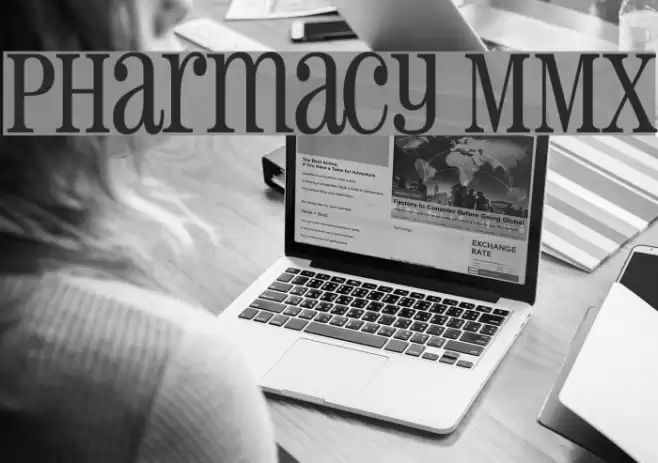 Pharmacy MMX Font examples