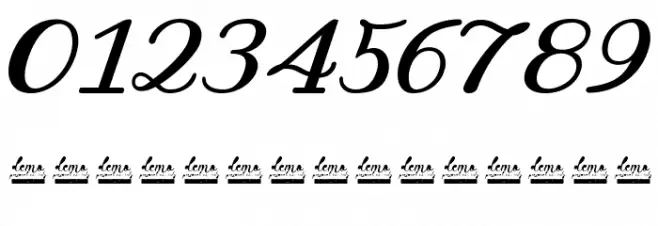 Pharosi Personal Use Only Schriftart Anderer Schreiben