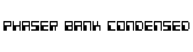 Phaser Bank Condensed  لخطوط تنزيل