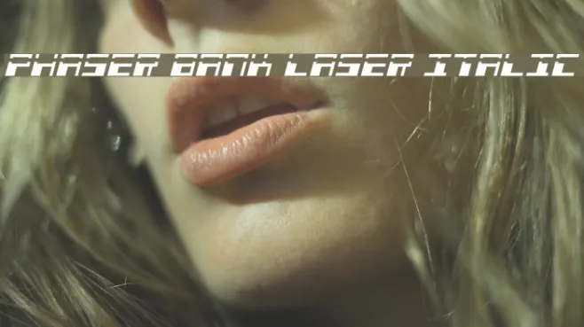 Phaser Bank Laser Italic Example 3