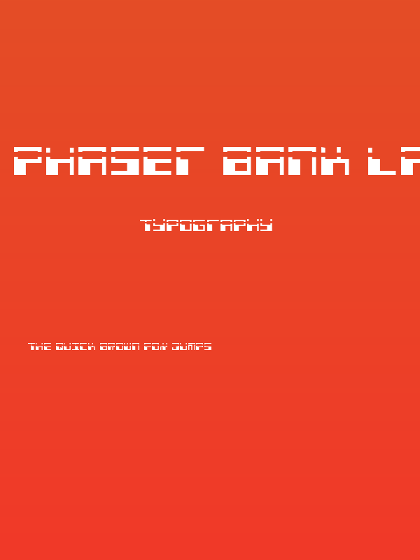 Phaser Bank Laser Poster