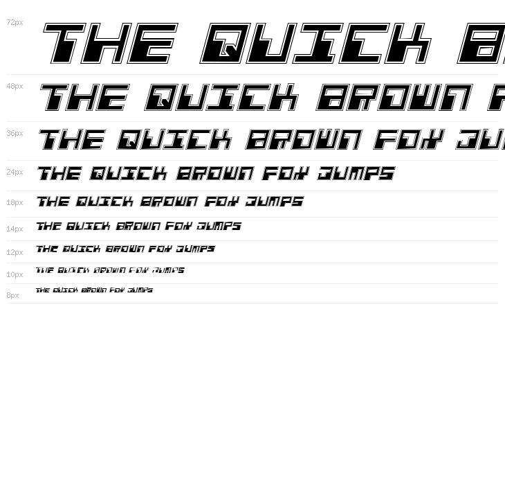 Phaser Bank Pro Italic Waterfall