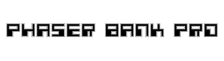 Phaser Bank Pro  font caratteri gratis