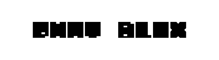 Phat Blox Font