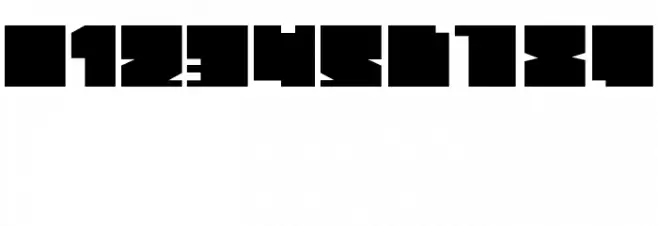 Phat Blox Font OTHER CHARS