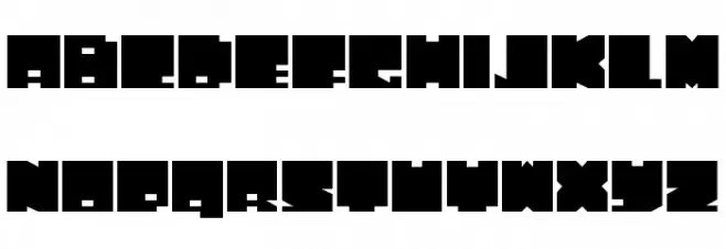 Phat Blox フォント 大文字