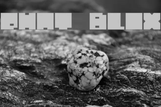 Phat Blox Font examples