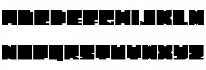 Phat Blox 字体 小写