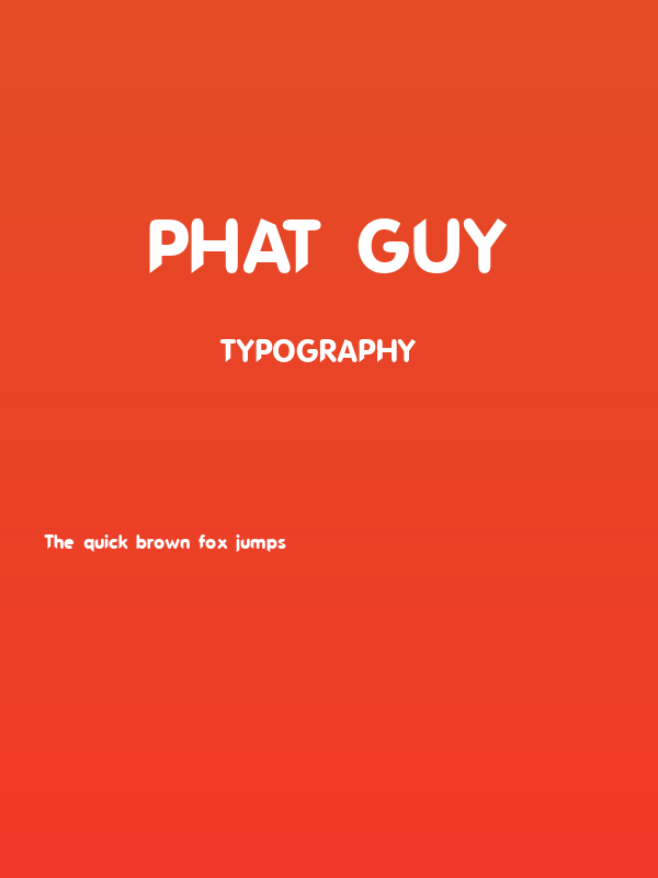 Phat guy Poster