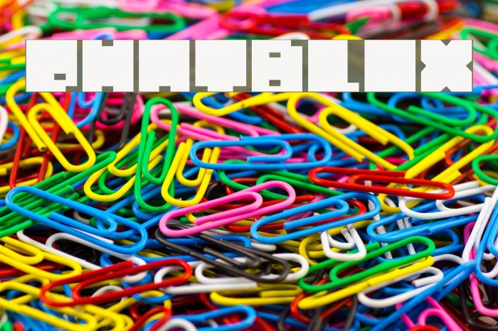 PhatBlox Font examples