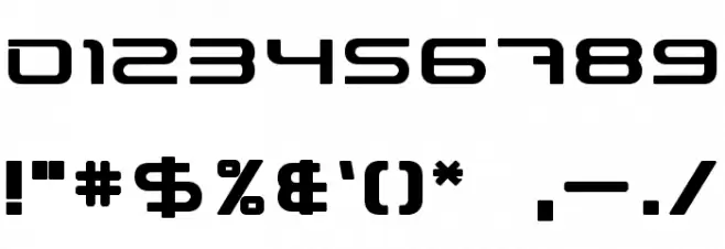 PhatBoy Slim Bold Font OTHER CHARS