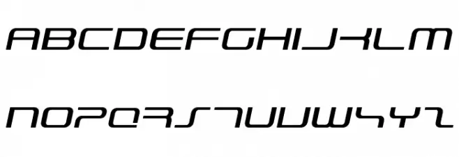 PhatBoy Slim Italic Schriftart Groß