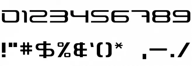 PhatBoy Slim Font OTHER CHARS