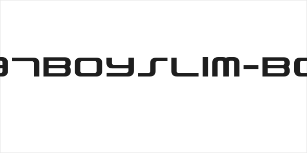 PhatBoySlim-Bold Logo