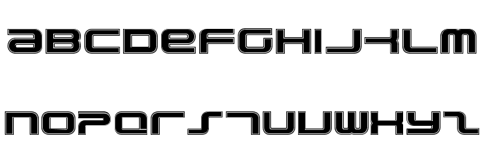PhatBoySlim-College Font LOWERCASE