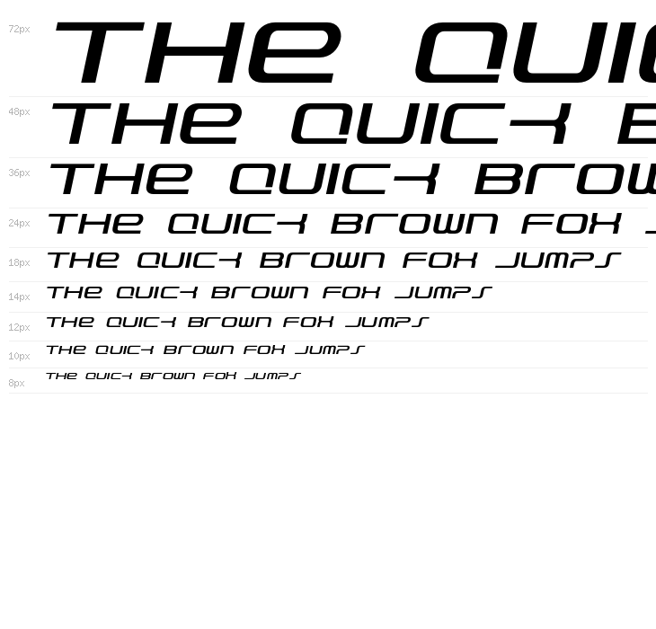 PhatBoySlim-Italic Waterfall