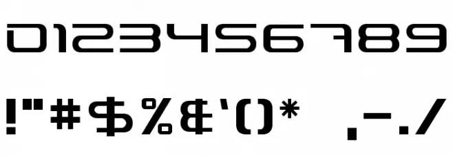 PhatBoySlim Font OTHER CHARS