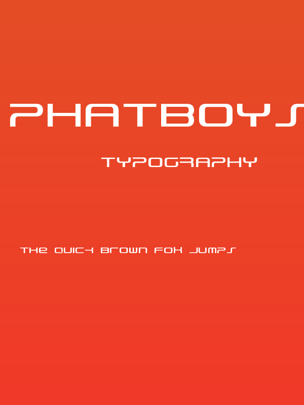 PhatBoySlim Poster