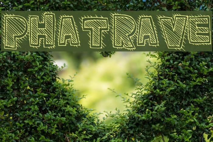 PhatRave Font examples