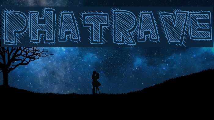 PhatRave Font examples