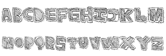 PhatRave Font LOWERCASE