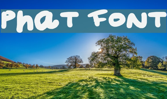 Phat Font examples