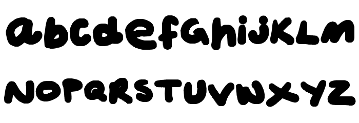Phat Font LOWERCASE