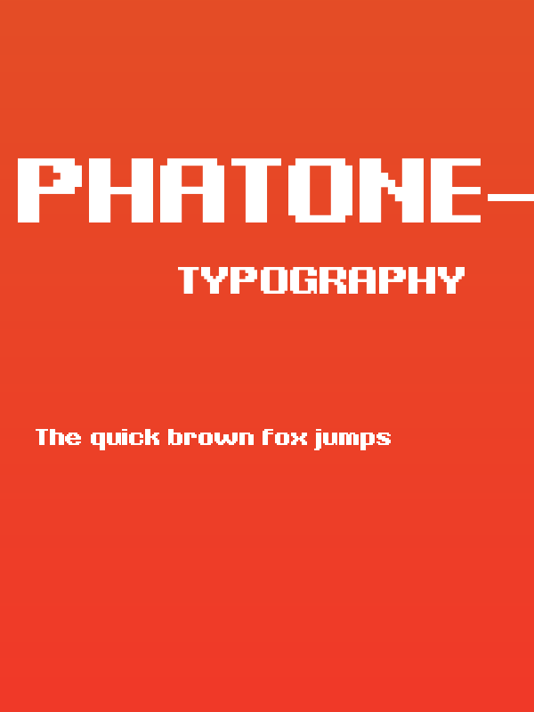 Phatone-Regular Poster