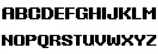 Phatone Schriftart Groß