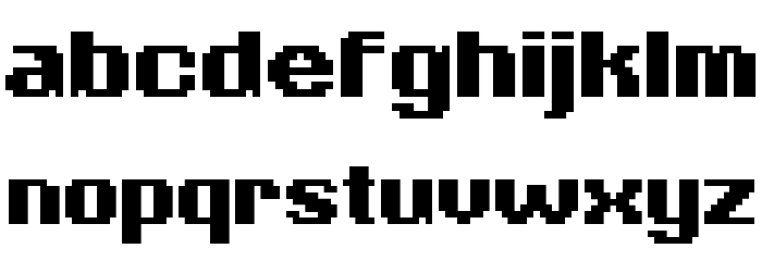 Phatone フォント 小文字