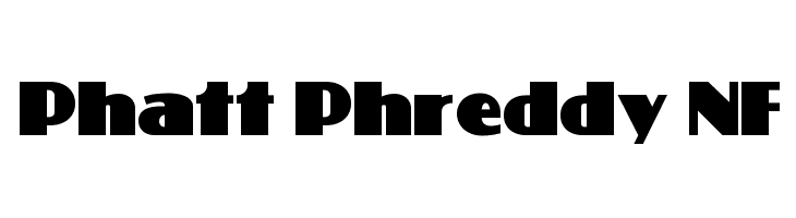 Phatt Phreddy NF Font