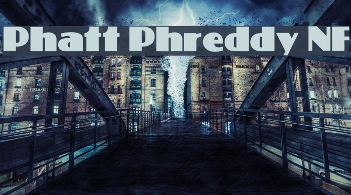 Phatt Phreddy NF Font examples
