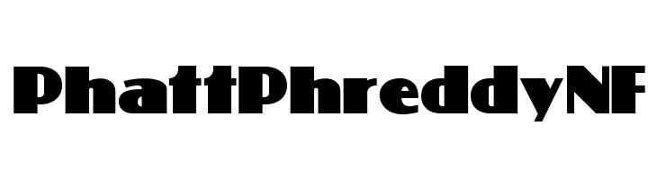PhattPhreddyNF  Frei Schriftart Herunterladen