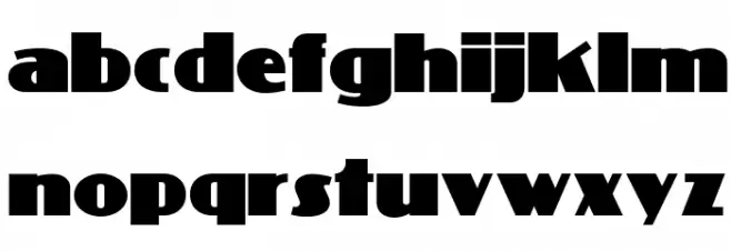 PhattPhreddyNF Font LOWERCASE