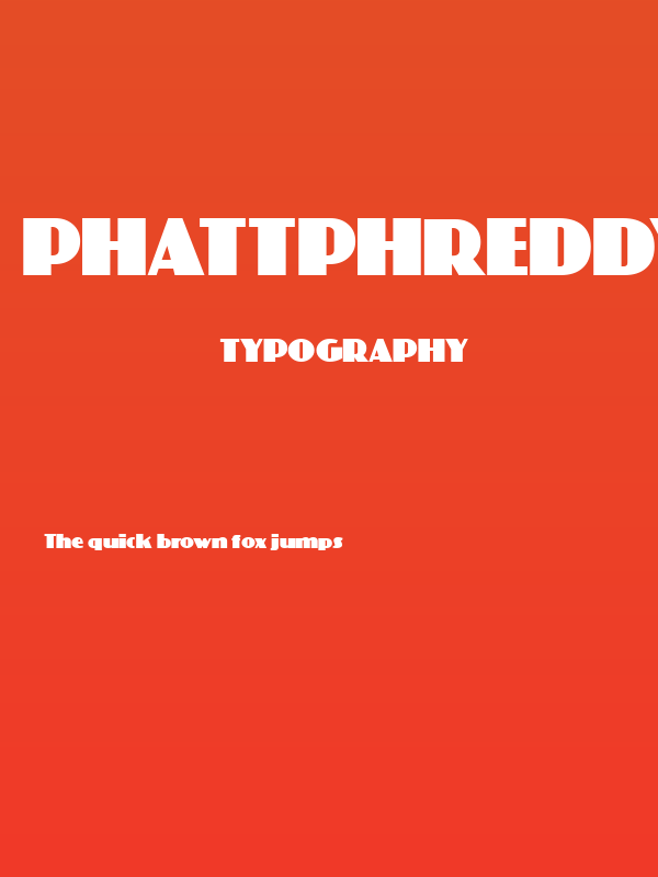 PhattPhreddy Poster