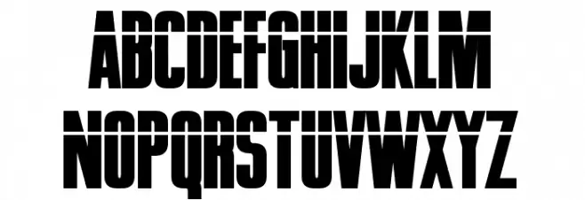 Phelps Bold フォント 大文字